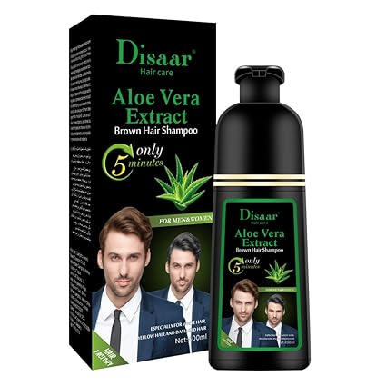 Shampoo cubre cana Disaar Marron